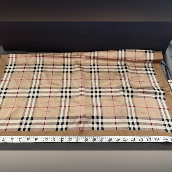 Burberry Silk Scarf - Picture 6 of 7
